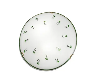 Kolarz 731.13.4.21 - Lampa sufitowa NONNA 3xE27/60W/230V śr. 50 cm zielona - Lampy sufitowe - miniaturka - grafika 1