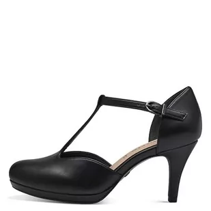 Tamaris Damskie czółenka 1-1-24463-41, czarne matowe, 37 EU, czarny mat, 37 eu - Czółenka - miniaturka - grafika 1