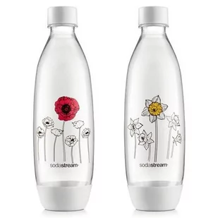 Butelka Soda Stream Fuse Kwiaty (2 sztuki) - Akcesoria i części AGD - miniaturka - grafika 1