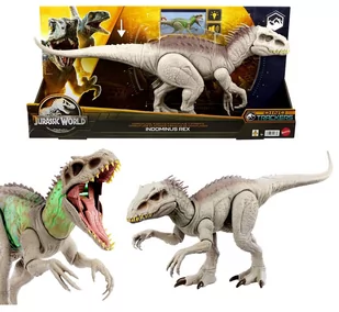 jurassic world indominus rex 60cm ogromny dinozaur dźwięk i efekty świetlne - Figurki kolekcjonerskie - miniaturka - grafika 1