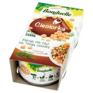 Mieszanki warzywne, sałatki - Bonduelle Cieciorka 2 x 80 g - miniaturka - grafika 1