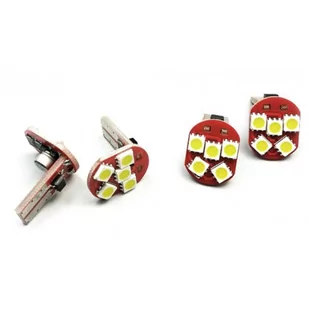 W5W Żarówka Led T10 12V-18V Canbus Bmw 120Lm Biała Motoledy - Żarówki samochodowe - miniaturka - grafika 1