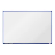 Tablice i flipcharty - boardOK Biała magnetyczna tablica boardOK, 180 x 120 cm, niebieska rama VOK180120-1200 - miniaturka - grafika 1