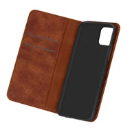 Etui i futerały do telefonów - Etui Samsung Galaxy A22 5G Folio Wallet Function Support brązowe - miniaturka - grafika 1