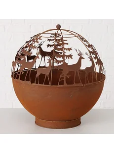 Boltze Stojak "Ewald" w kolorze brązowym na drewno - wys. 55 cm - Pozostałe narzędzia ogrodowe - miniaturka - grafika 1