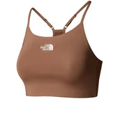 Bielizna sportowa damska - Biustonosz sportowy The North Face Flex 0A8BRU6IH1 - brązowy - miniaturka - grafika 1