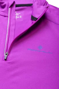 RONHILL Bluza biegowa damska AFTERHOURS 1/2 ZIP thistle/cobalt - Bluzy sportowe damskie - miniaturka - grafika 4