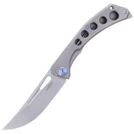 Noże - Nóż składany Kubey Ishtar Gray Titanium, Satin AUS-10 by Maksim Tkachuk (KU170C) - miniaturka - grafika 1