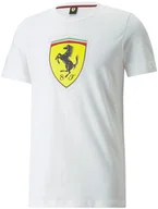 Koszulki męskie - Koszulka męska Puma Ferrari Race SF r.S Biała F1 Sportowa Bawełniana - miniaturka - grafika 1
