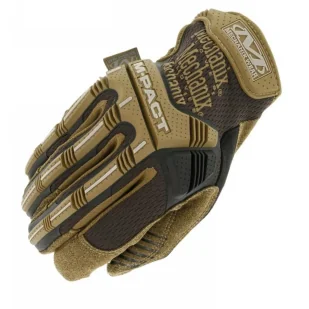 Rękawice Mechanix Wear The M-Pact - Brązowe - Odzież taktyczna i umundurowanie - miniaturka - grafika 1