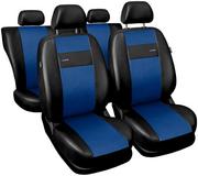 Pokrowce na fotele - Pokrowce samochodowe X-Line niebieskie - miniaturka - grafika 1