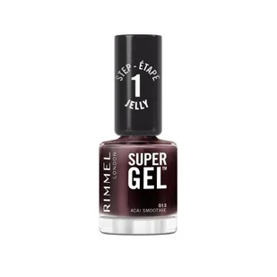 Rimmel London Super Gel STEP1 Lakier do paznokci 12 ml Odcień 013 Acai Smoothie - Lakiery do paznokci - miniaturka - grafika 1