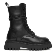 Botki damskie - Trzewiki G-Star Raw EO-GEDIZ-8090-25 Czarny - miniaturka - grafika 1