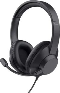 Trust AYDA MAX USB HEADSET czarny - Słuchawki - miniaturka - grafika 1