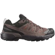 Buty trekkingowe damskie - Buty damskie Salomon X Ultra 360 Leather Gore-Tex Rozmiar butów (UE): 39 1/3 / Kolor: brązowy - miniaturka - grafika 1