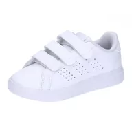 Buty dla dziewczynek - adidas Advantage 2.0 Buty dziecięce, Niskie Buty Do Piłki Nożnej, FTWR White/FTWR White/Grey One, 35, Kolor: wielokolorowy, 35 EU - miniaturka - grafika 1