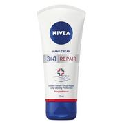 Kremy i maski do rąk - Nivea Hand Cream Krem do rąk odbudowujący 3w1 Repair 75ml - miniaturka - grafika 1