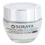 Kremy do twarzy - Soraya Hialuronowy Mikrozastrzyk 60+ krem na dzień i noc odbudowujący 50ml - miniaturka - grafika 1