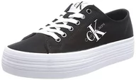 Sneakersy damskie - Calvin Klein Jeans Damskie sneakersy Vulc Flatform Essential Mono, czarne, 3,5 UK, Czarny, 36.5 EU - miniaturka - grafika 1