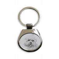 Breloki - Dandie Dinmont terrier Brelok ze zdjęciem + grawer - miniaturka - grafika 1