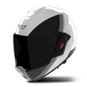 Kaski motocyklowe - Kask Szczękowy Nolan N120-1 Verniciatura Perłowy/Czarny/Szary błyszczącyL - miniaturka - grafika 1