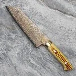 Takeshi Saji OBB Black VG-10 Color Nóż Bunka 17 cm - Noże kuchenne - miniaturka - grafika 3