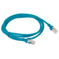 Patchcordy - Lanberg Patchcord RJ45 cat.6 FTP 1.5m niebieski - miniaturka - grafika 1