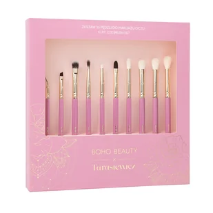 Boho Beauty x Marzena Tarasiewicz Zestaw 10 Pędzli do Makijażu Oczu - Pędzle do makijażu Boho Beauty x Marzena Tarasiewicz Zestaw 10 Pędzli do Makijażu Oczu - Pędzle do makijażu - miniaturka - grafika 1