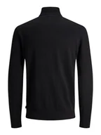 Swetry męskie - Jack & Jones Sweter "Emil" w kolorze czarnym - miniaturka - grafika 1