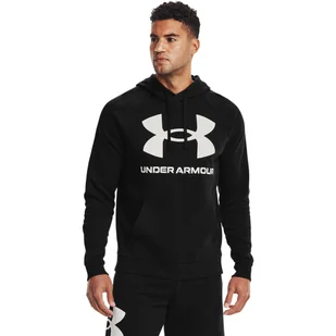 Under Armour Rival Fleece Big Logo Hoodie, męska bluza - Swetry męskie - miniaturka - grafika 1
