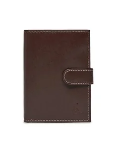 Semi Line Duży Portfel Męski P8266-1 Brązowy - Portfele - miniaturka - grafika 1