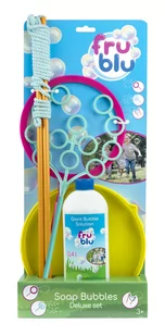 Fru Blu Zestaw Deluxe + Płyn 0,4L Tm Toys - Bańki mydlane - miniaturka - grafika 1