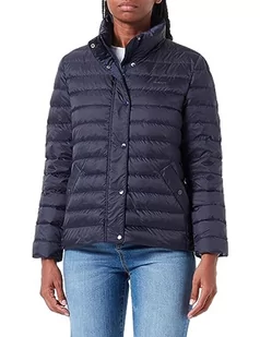 GANT Damska kurtka Light DOWN, Evening Blue, standardowa, niebieski (Evening Blue) - Kurtki damskie - miniaturka - grafika 1