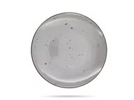 Talerze - Talerz Płytki 28 Cm Cottage Grey Alumina Bogucice - miniaturka - grafika 1