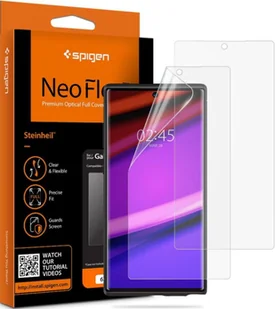 Spigen 2x Folia Neo Flex HD do Samsung Galaxy Note 10 Plus Case Friendly 627FL27294 - Szkła hartowane na telefon - miniaturka - grafika 8