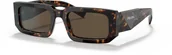Okulary przeciwsłoneczne - Prada Okulary przeciwsłoneczne PR06YS-2AU8C1 - miniaturka - grafika 1