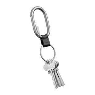 KARABIŃCZYK ORBITKEY CLIP MINI SREBRNY - Etui na klucze KARABIŃCZYK ORBITKEY CLIP MINI SREBRNY - Etui na klucze - miniaturka - grafika 1