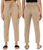 Spodnie damskie - Cienkie Spodnie Damskie Plażowe Lato 46134-5 r XXL - miniaturka - grafika 1