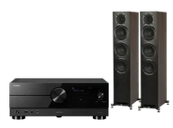 Zestawy stereo - Yamaha RX-A2A (czarny) + Uni-Fi Reference F5 (czarny) - miniaturka - grafika 1