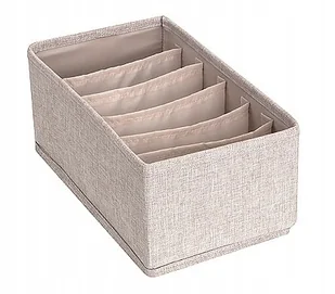 Beżowy organizer do szuflady z przegródkami Bigso Box of Sweden Drawer, 16,5x11 cm - Pudła i pojemniki do przechowywania - miniaturka - grafika 1