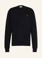 Moda i Uroda OUTLET - Ami Paris Bluza Nierozpinana schwarz - miniaturka - grafika 1