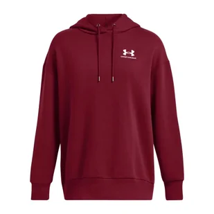 Bluza damska Under Armour Essential Flc OS Hoodie - Bluzy sportowe damskie - miniaturka - grafika 1