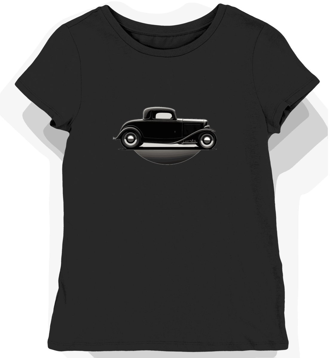 Koszulka damska czarna z Motywem Klasycznego Forda 1932 XXL