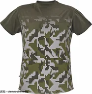 Odzież robocza - CERVA NEURUM - t-shirt - ciemnooliwkowy XL - miniaturka - grafika 1