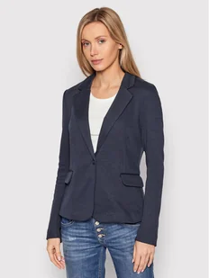 Vero Moda Marynarka Julia 10154123 Granatowy Regular Fit - Marynarki i żakiety damskie - miniaturka - grafika 1