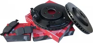 Tarcze hamulcowe - Klocki + przednie tarcze hamulcowe 350mm H.D. brake BREMBO Jeep Grand Cherokee 2011- - miniaturka - grafika 1