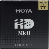 Filtry fotograficzne - Hoya filter neutral density HD Mk II IRND64 49mm - miniaturka - grafika 1