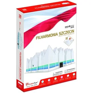 Cubicfun  Puzzle 3D Filharmonia Szczecin 98 elementów - Puzzle - miniaturka - grafika 1