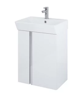 Elita Skye set 50 umywalka + szafka white gloss 168348 5907546871871 - Szafki łazienkowe - miniaturka - grafika 1