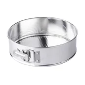 Formy do ciast - Forma tortownica 16 cm fakturowane dno srebrny - miniaturka - grafika 1